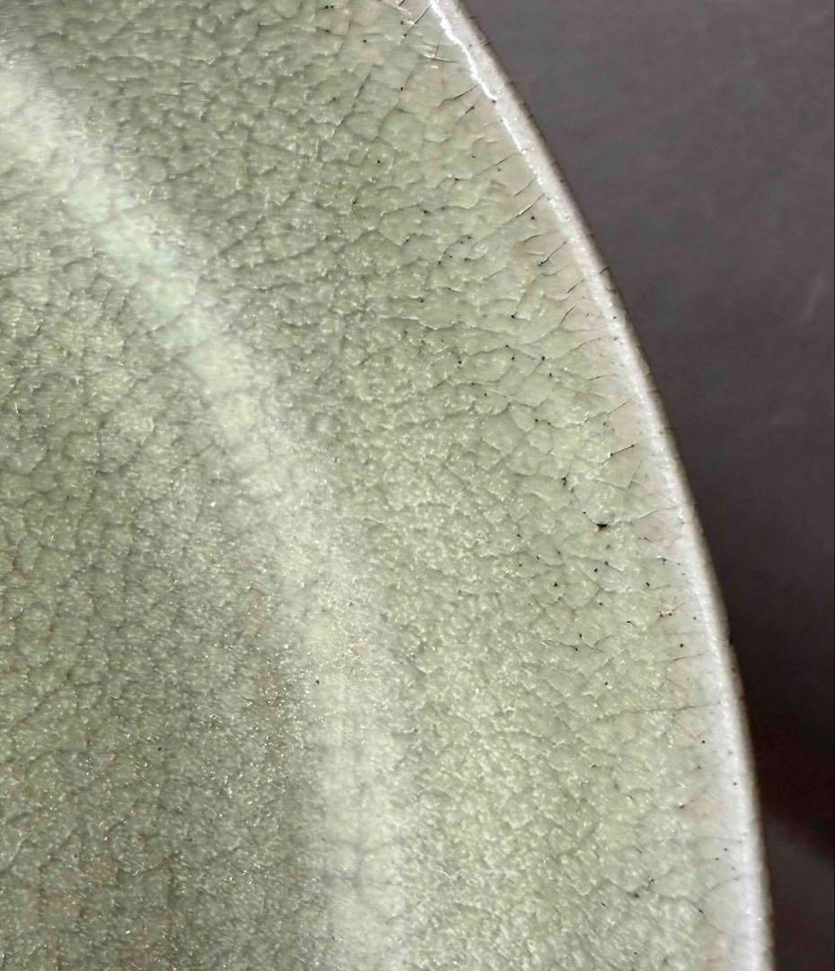 中国 高台付盥形盤(洗筆)　f2260125