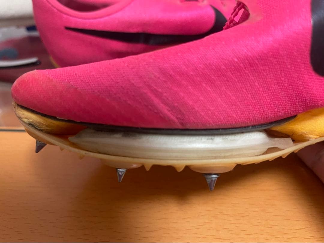 Nike Zoom マックスフライ スパイクシューズ ピンク 26.5