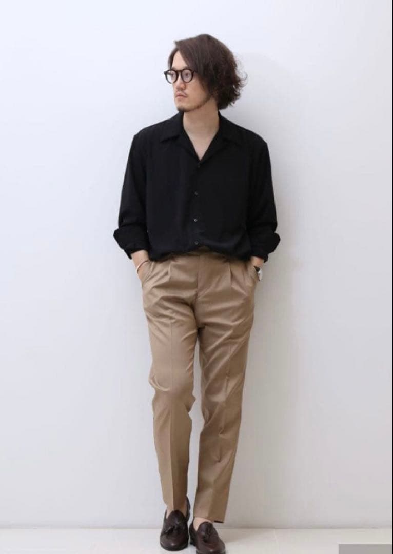 MB × RAINMAKER KYOTO オープンカラーシャツ