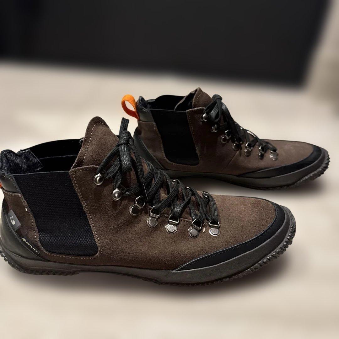 美品 スピングルムーブ ハイカットスニーカー ブラウン　Ｌ