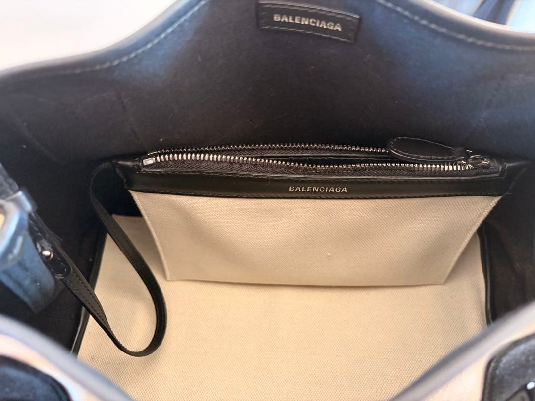 バレンシアガ BALENCIAGA カバス トートバッグ NAVYCABAS S