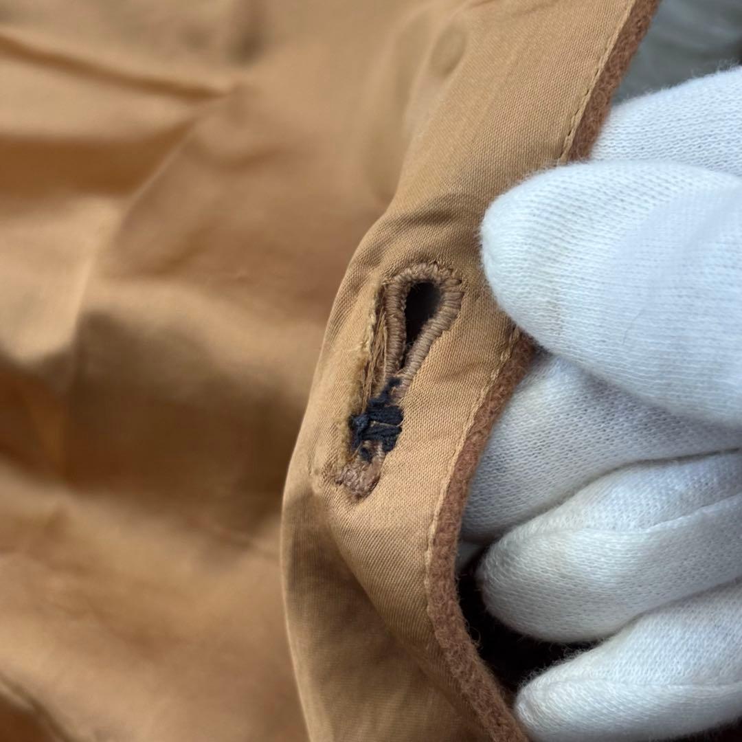 Burberrysバーバリー カシミヤ100ステンカラー コートメンズL相当