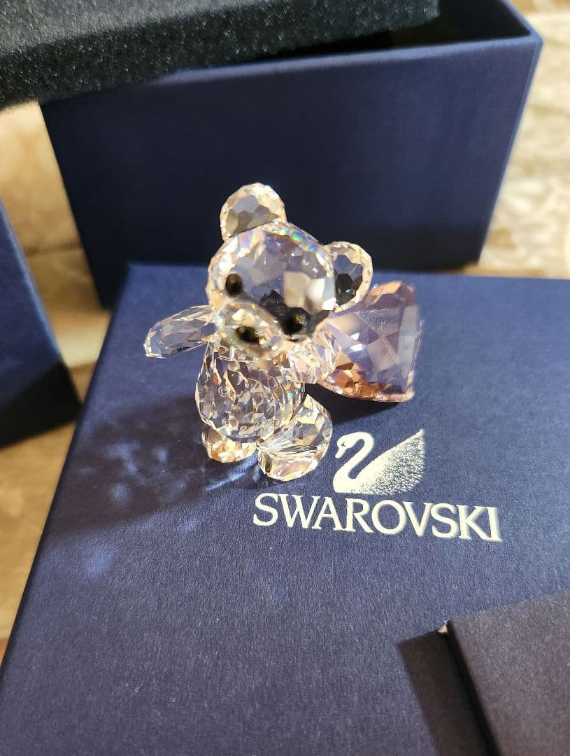 【希少】スワロフスキー　ベア　ウィズユー　ハート