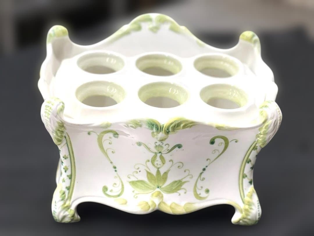 アンティーク　MOTTAHADEH製６穴フラワーベース