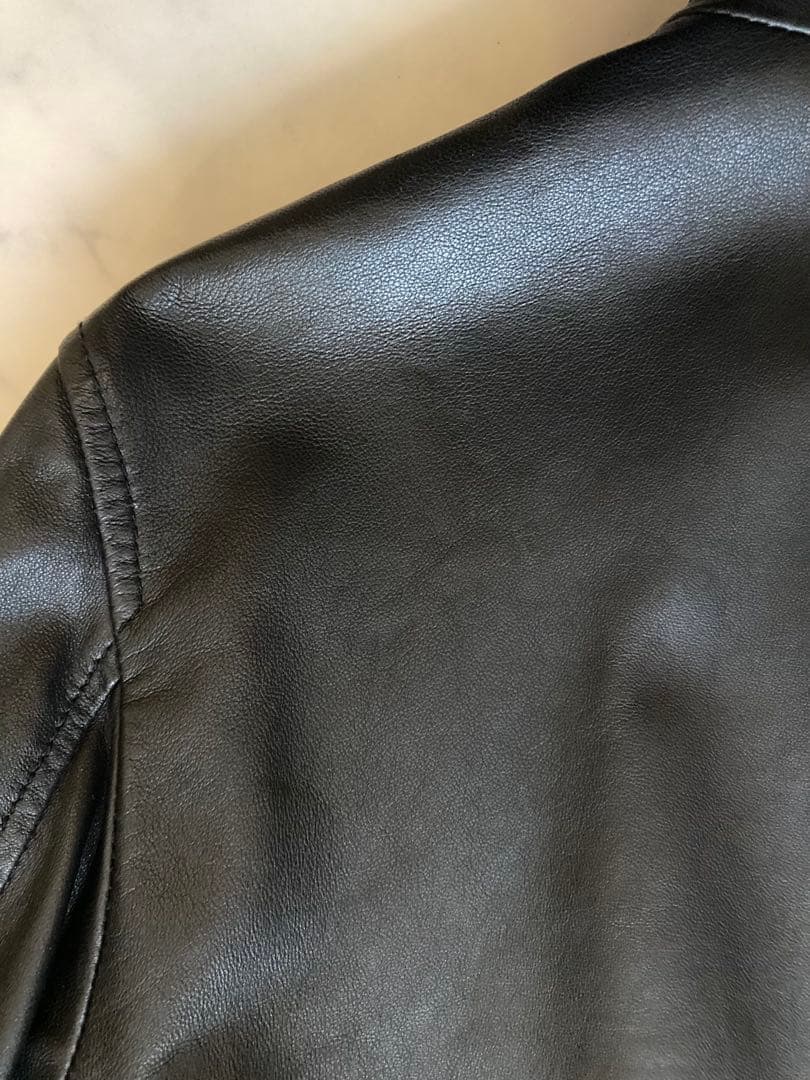 D&Gドルチェ＆ガッバーナ 黒レザーライダース プラダ好き