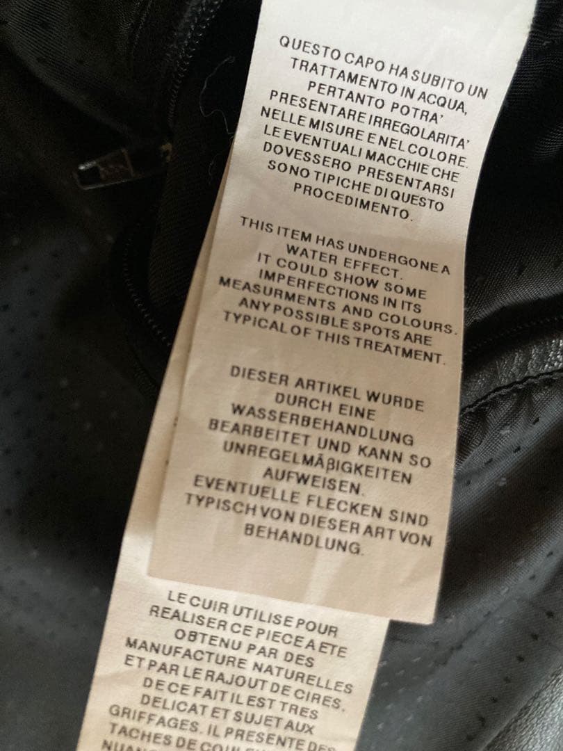 D&Gドルチェ＆ガッバーナ 黒レザーライダース プラダ好き