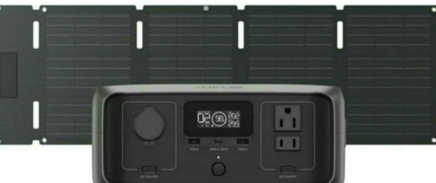 EcoFlow  3 ポータブル電源ソーラーパネル 45W 1枚セット