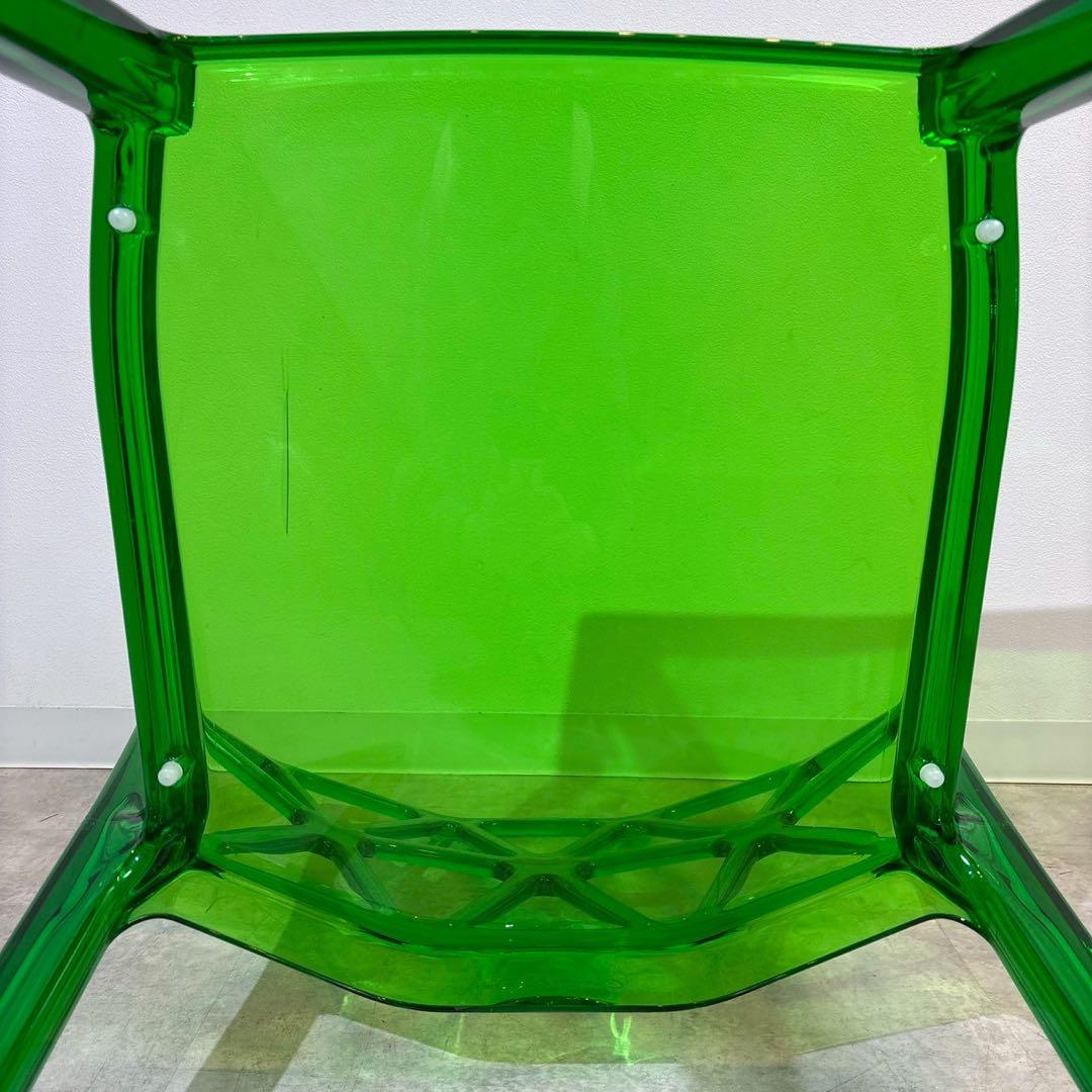 カリガリス　アルケミアチェア　ALCHEMIA クリアグリーン　グリーン