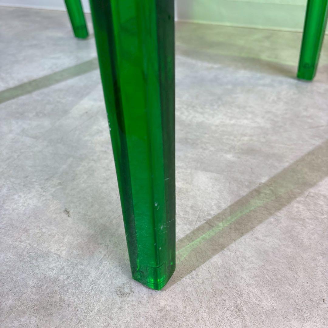 カリガリス　アルケミアチェア　ALCHEMIA クリアグリーン　グリーン