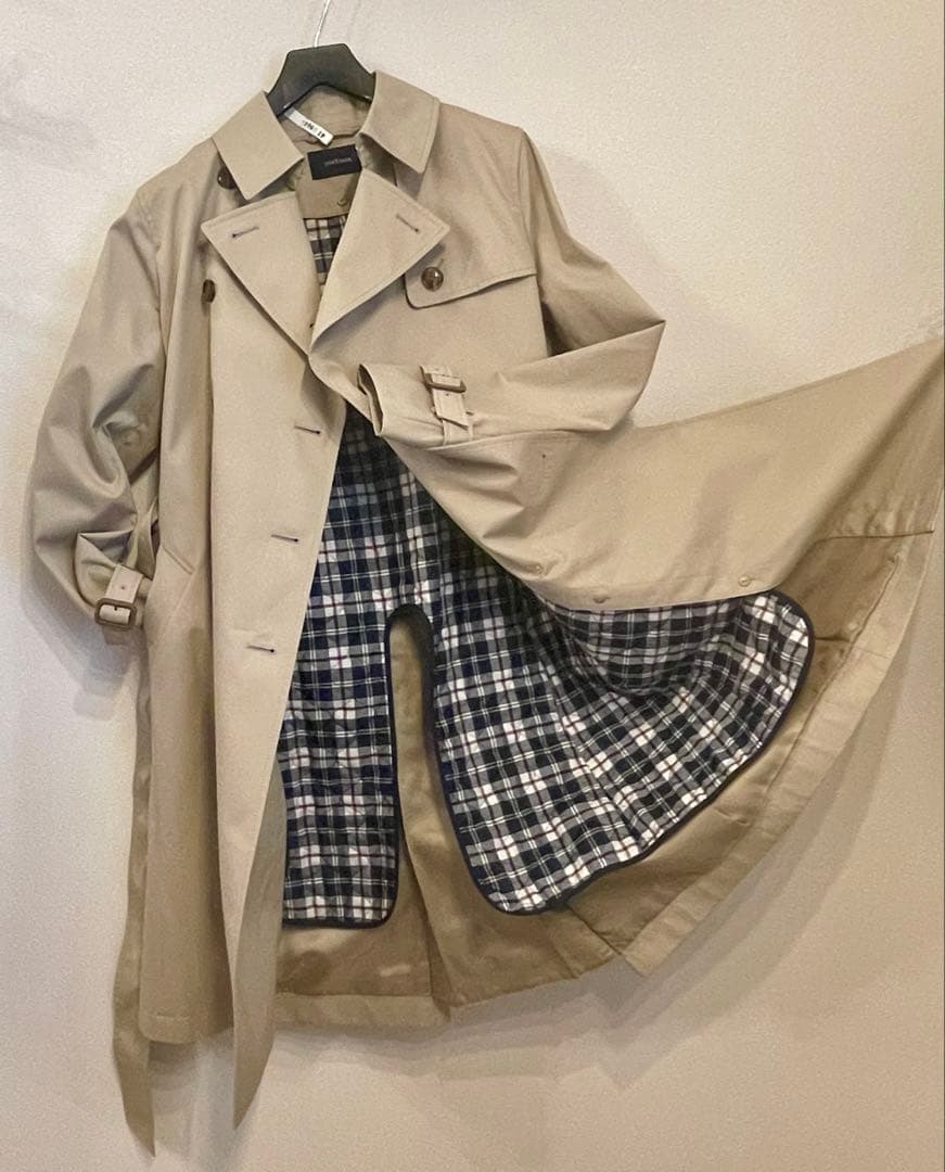 ☆美品☆ベンタイルforニューヨーカー　ライナー付きトレンチコート　ベージュ