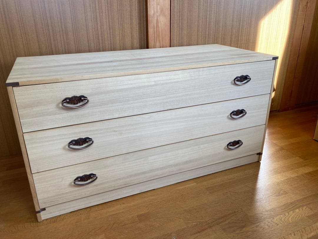 桐箪笥3段　着物収納