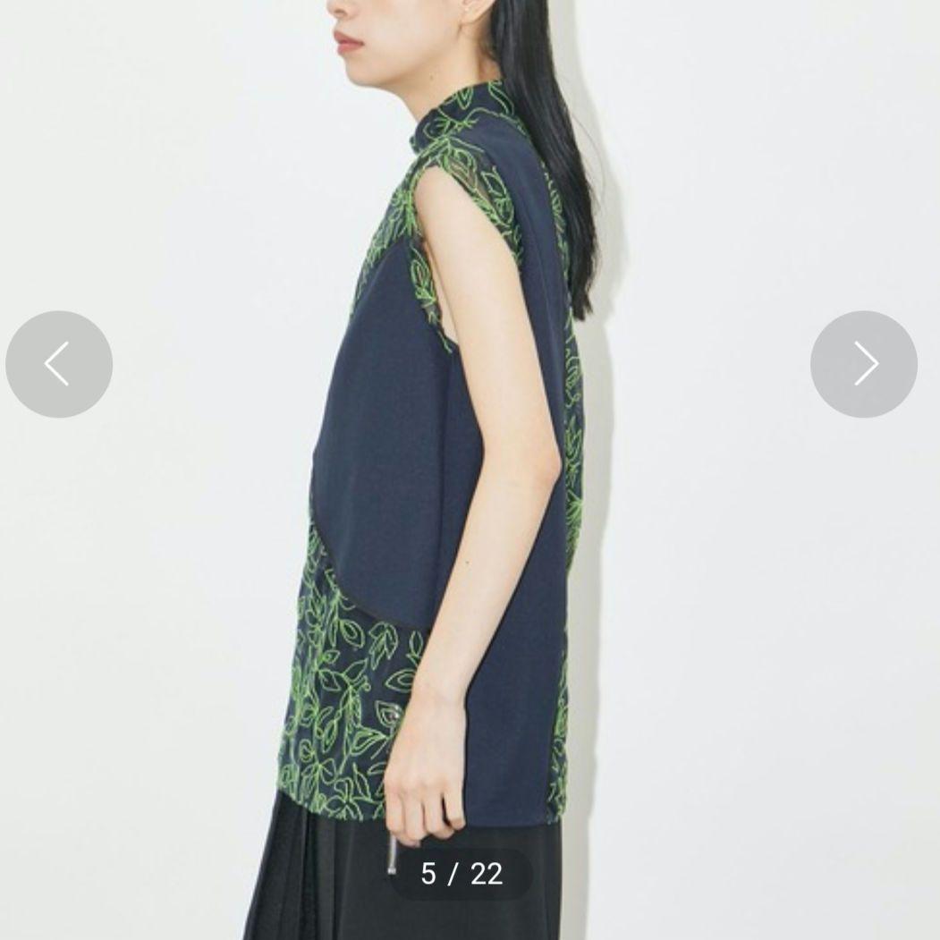 早い者勝ち！【美品】UNITED TOKYO スムースエンブロイダリートップス