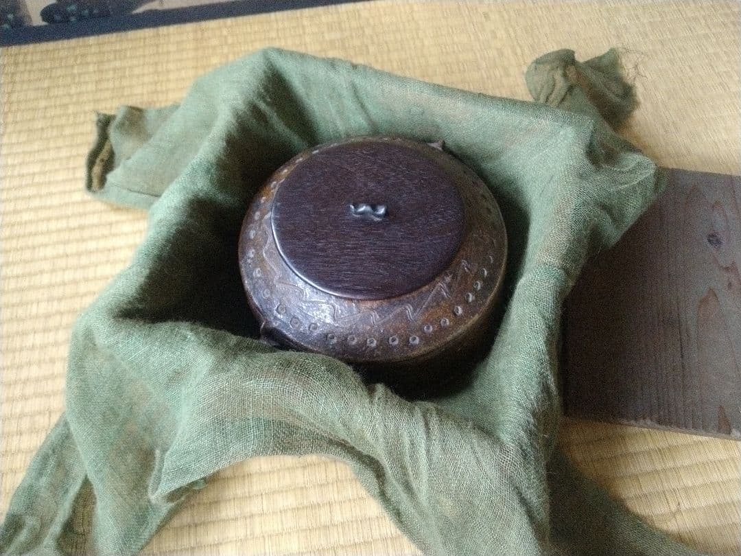 江戸初期～前期　内ヶ磯窯古高取水指　骨董　古美術　茶道具　朝鮮唐津　珍品