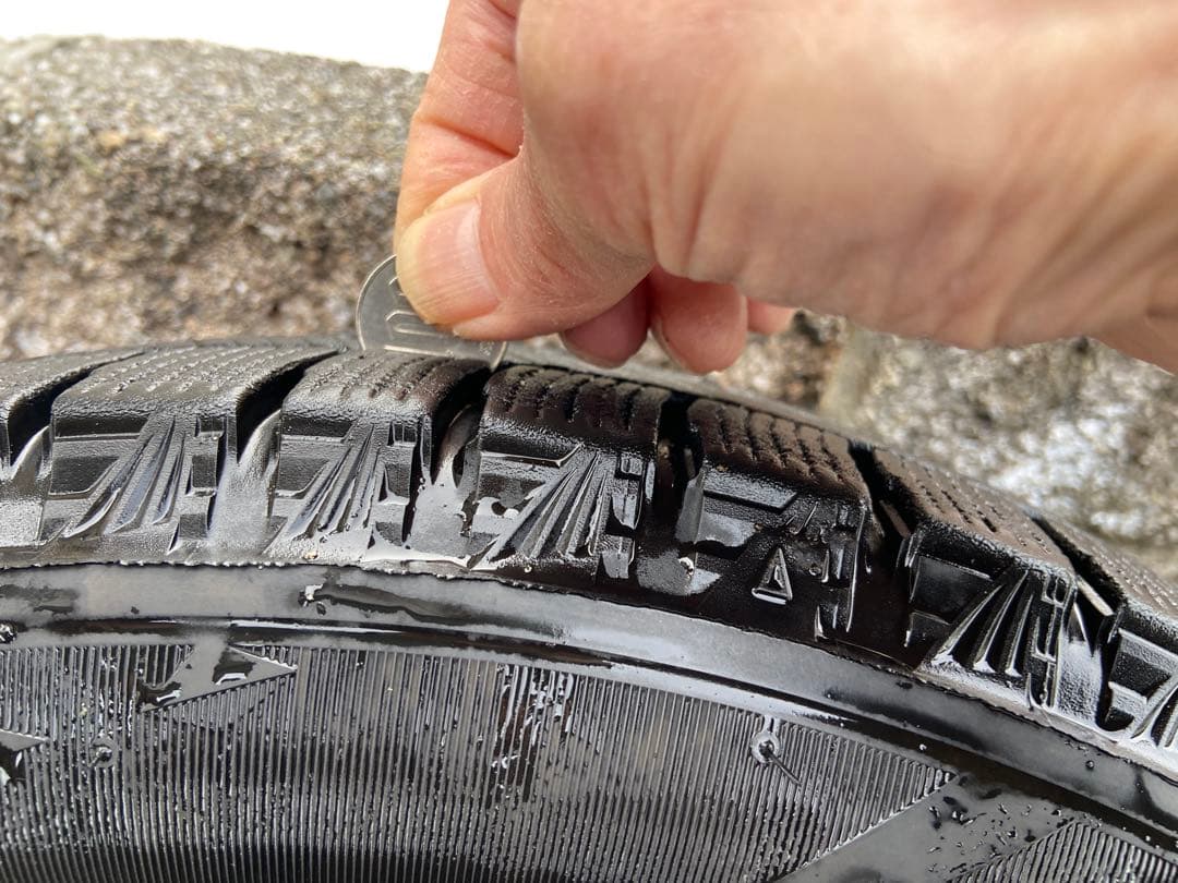 【送料込】ホイール付ブリザックVRX3♪155/65R14♪23年製♪２本その②