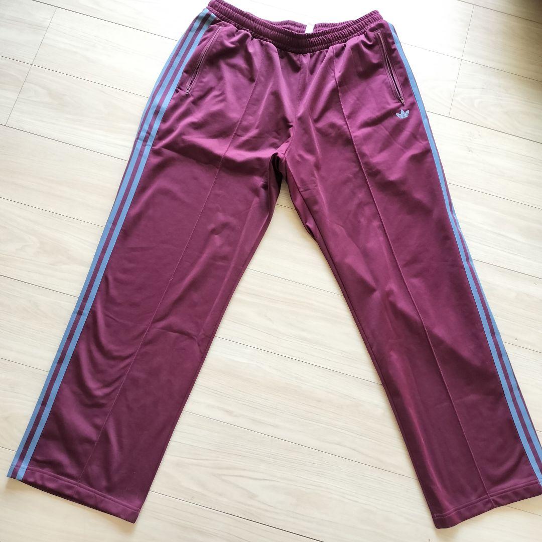 アディダス 赤 ベッケンバウアー ジャージパンツ ジェンダーニュートラル 2XL