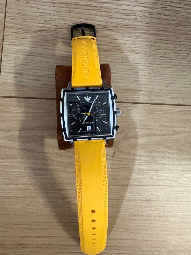激レア　エンポリオ アルマーニ 時計　AR0594 クロノグラフ