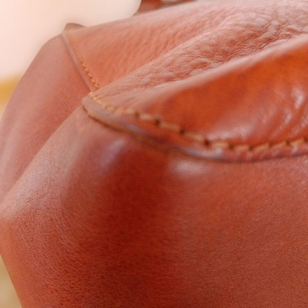 ゲンテン　トートバッグ　 ロック・鍵収納チャーム付き　 ブラウン