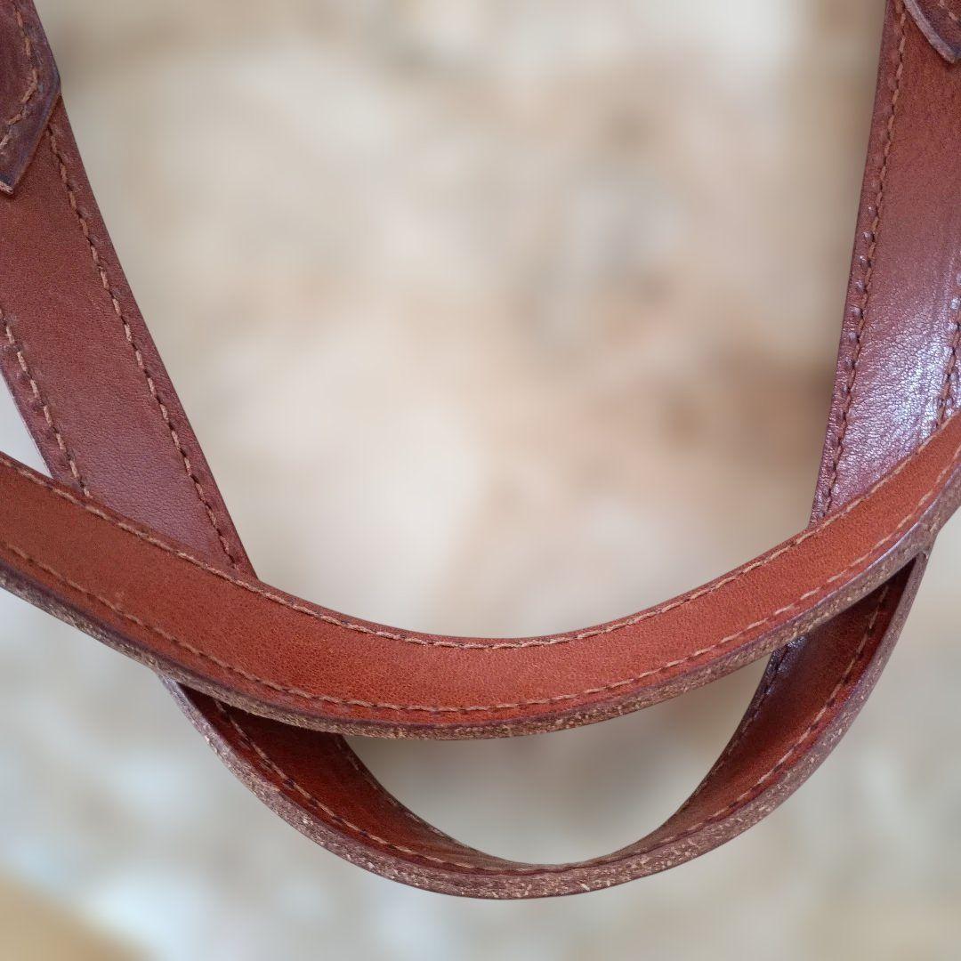 ゲンテン　トートバッグ　 ロック・鍵収納チャーム付き　 ブラウン