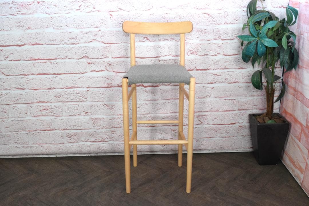 マルニコレクション Lightwood/ライトウッド バースツールHigh　D