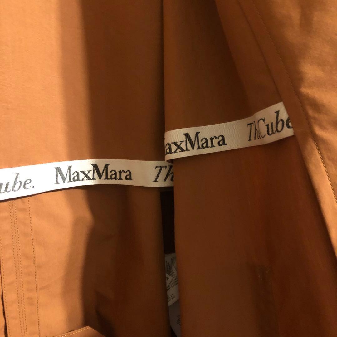 あ*や様 MaxMara The Cubeトレンチコート テラコッタ色　JI34