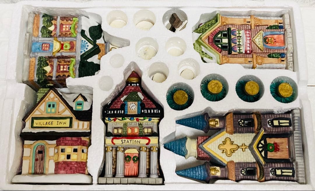 ☆ 美品！ デラックス イルミネーション ヴィレッジ ☆
