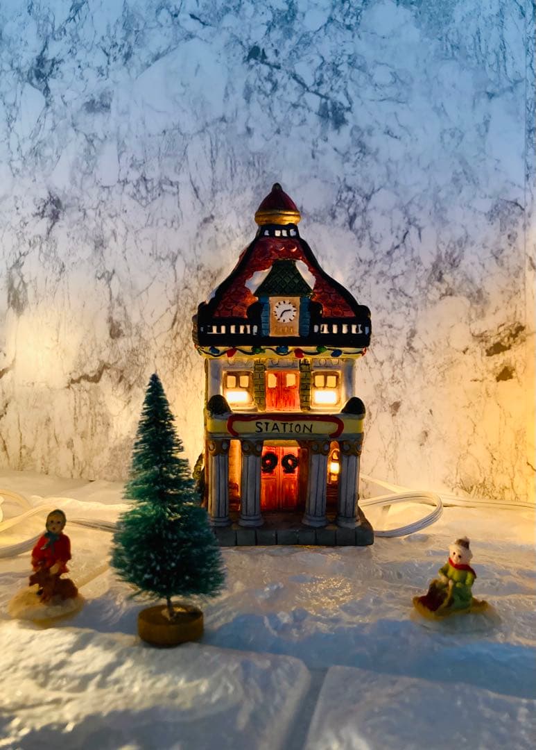 ☆ 美品！ デラックス イルミネーション ヴィレッジ ☆