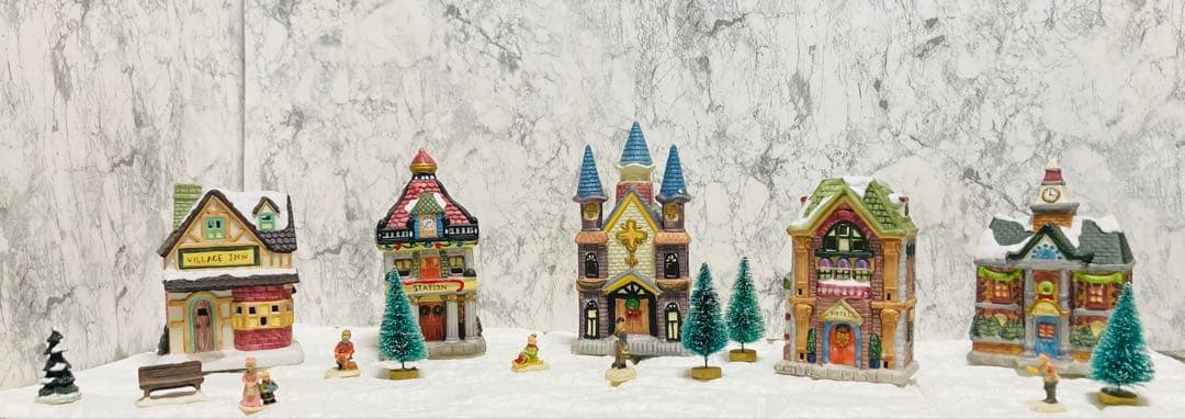 ☆ 美品！ デラックス イルミネーション ヴィレッジ ☆