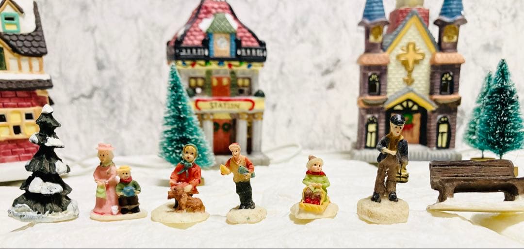 ☆ 美品！ デラックス イルミネーション ヴィレッジ ☆