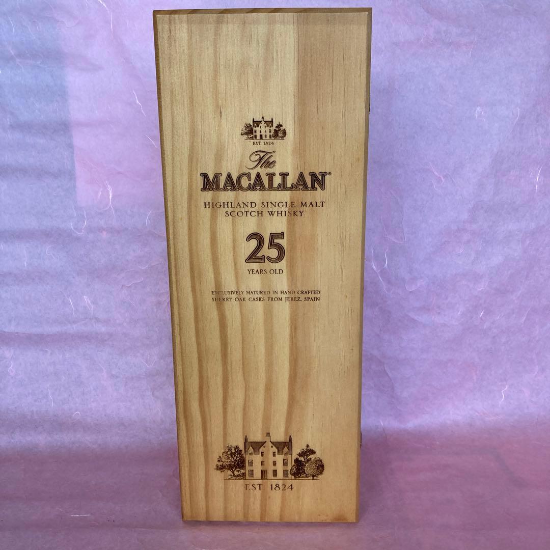 マッカラン25年空箱(瓶無し)
