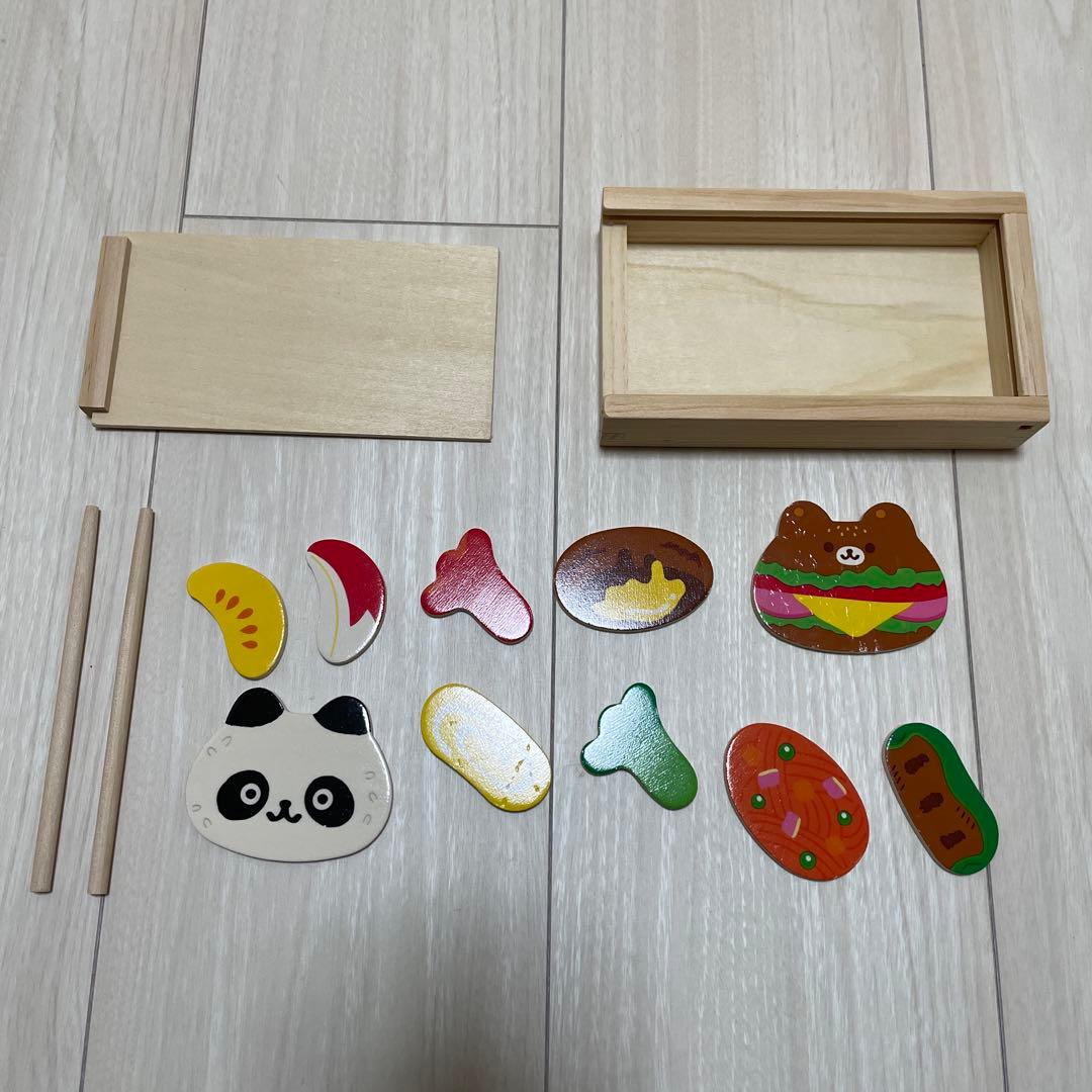 なかよしライブラリー　ころころ動物　もぐもぐボックス　木製知育玩具いろいろセット