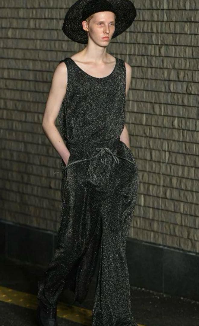 SHINYAKOZUKA タンクトップ ラメ Mサイズ