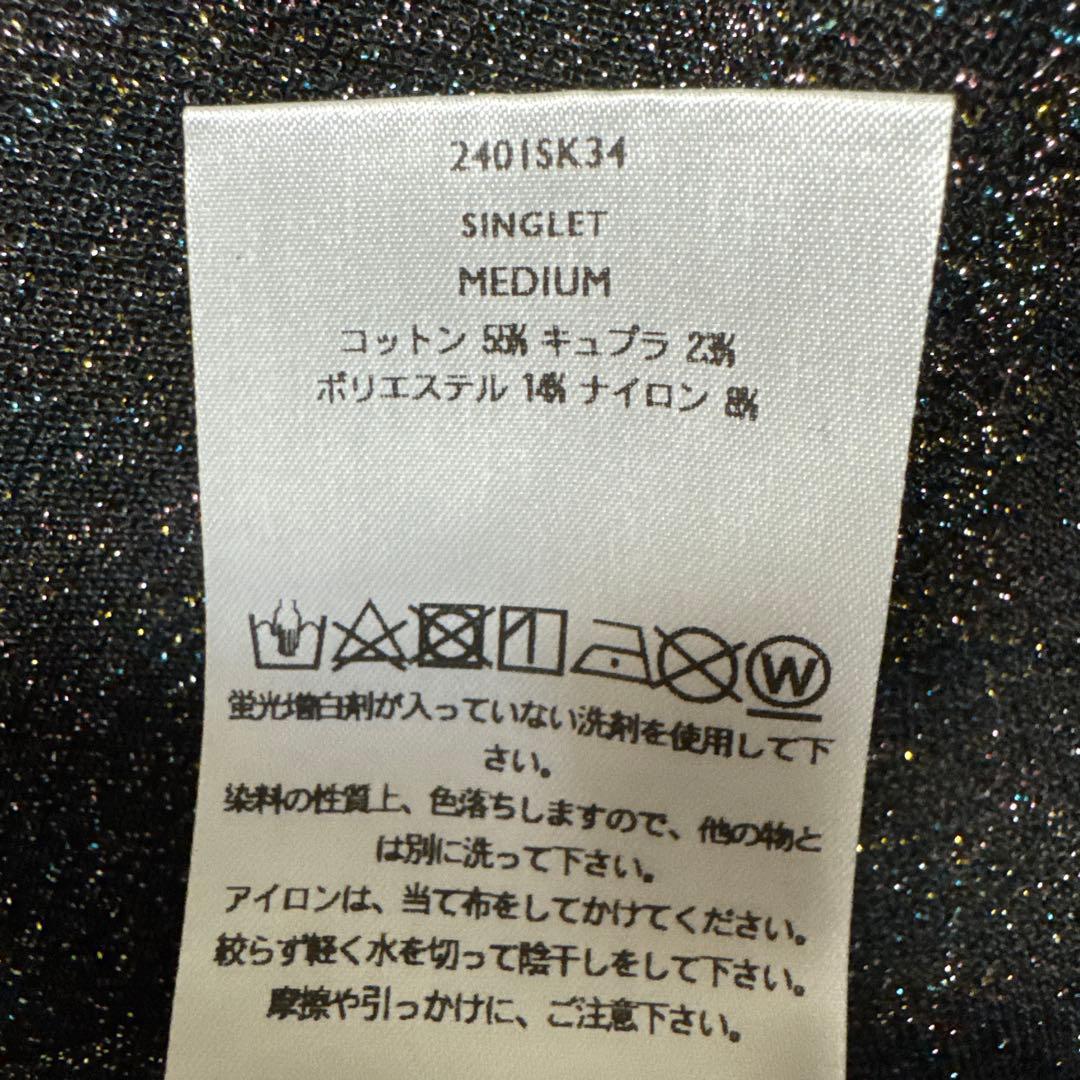 SHINYAKOZUKA タンクトップ ラメ Mサイズ