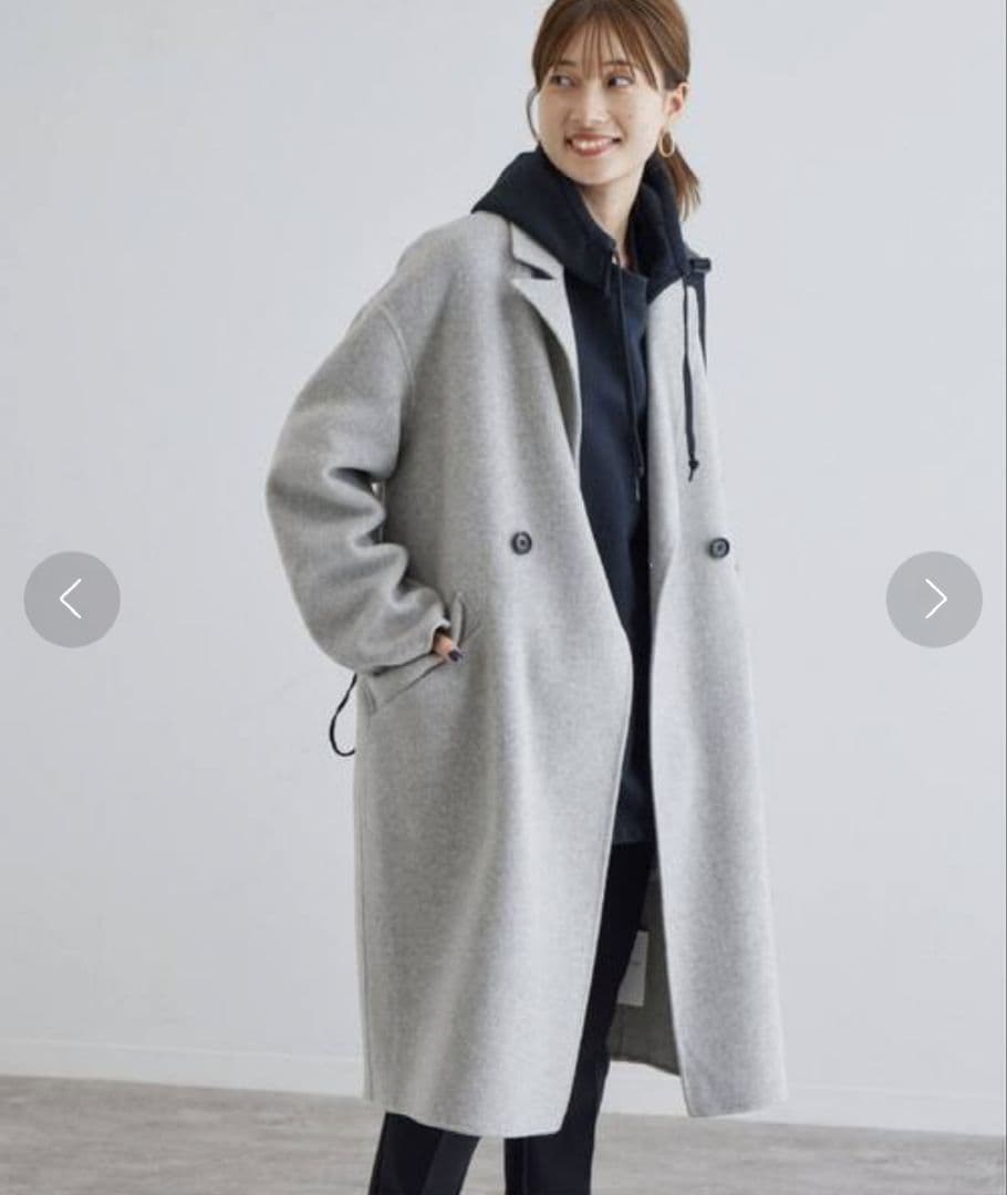 FRAMEWORK SUPER160's ダブルブレストコート 38