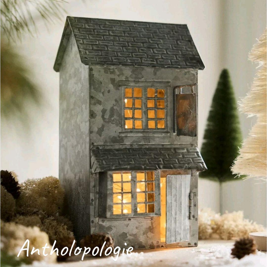Antholopologie ミニチュアハウス　 アイアン製 shop