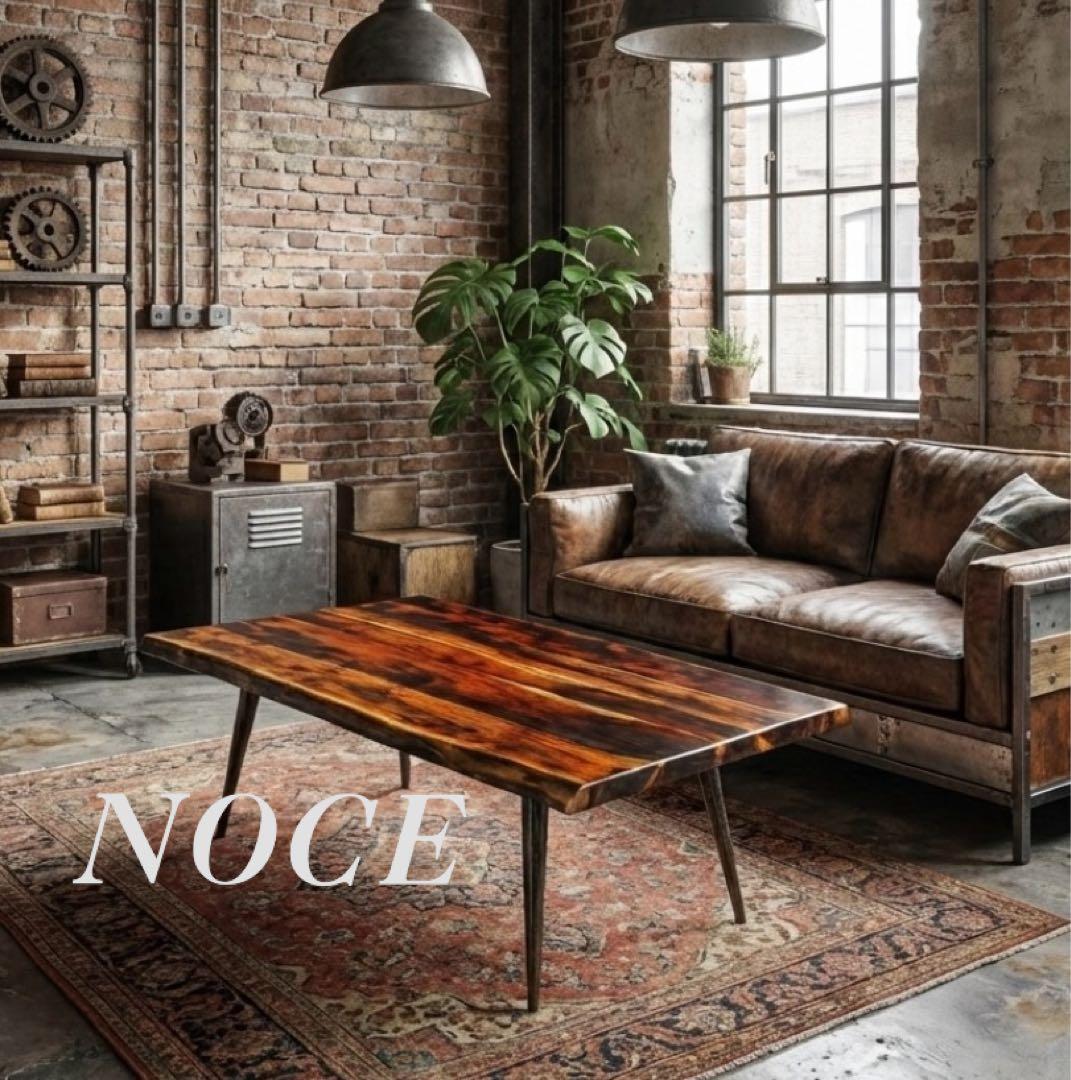【美品】NOCE ノーチェ コーヒーテーブル SDN-04 アカシア無垢材
