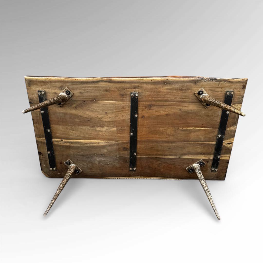 【美品】NOCE ノーチェ コーヒーテーブル SDN-04 アカシア無垢材