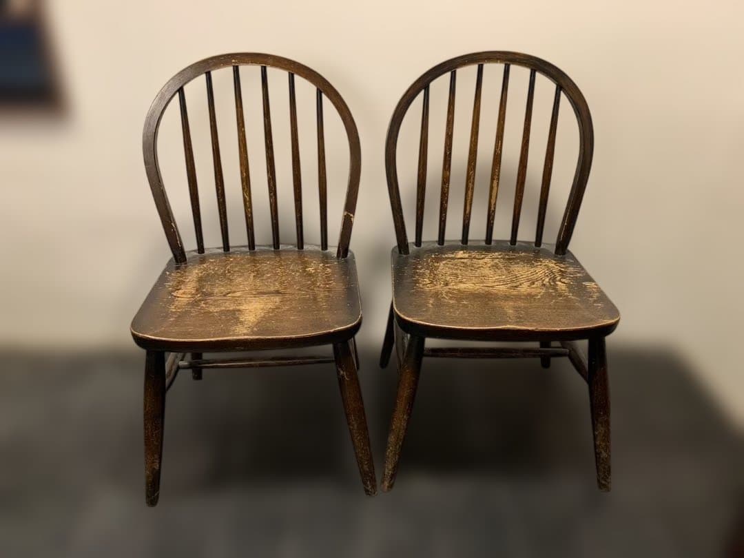 hanamimimi　　ウインザーチェア　1脚　②