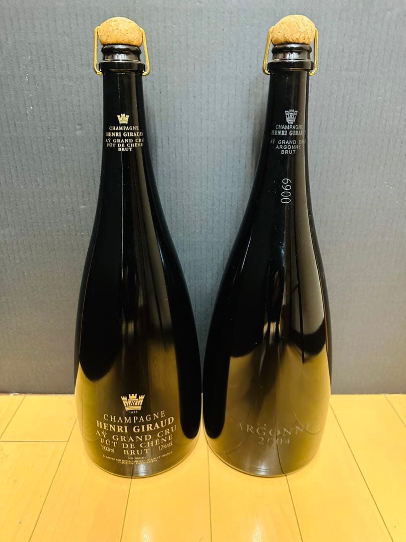 アンリジロー・フュドゥシェーヌN.V.＆アルゴンヌ2004マグナム・ダミーボトル