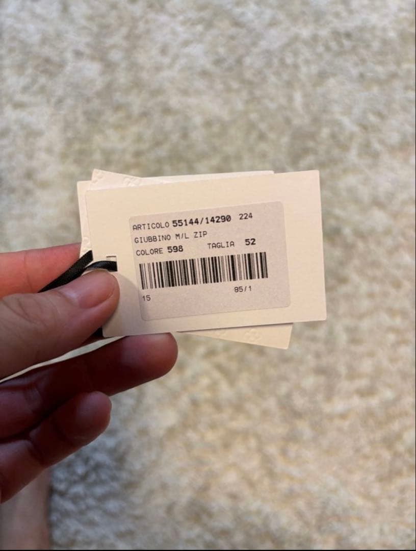 Gran Sasso ジップアップ カーディガン ネイビー　52