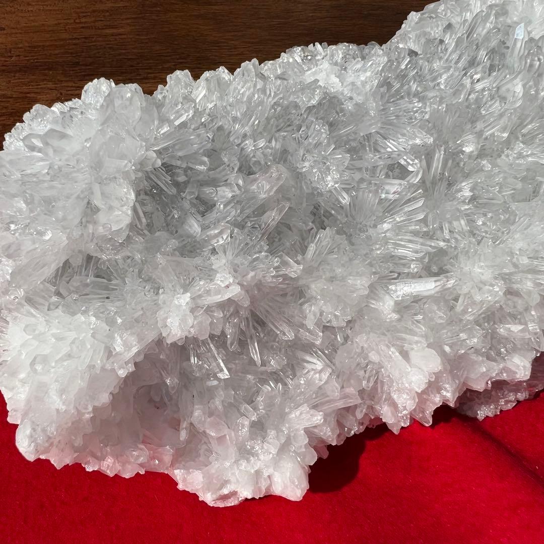 ☆極品☆極上の輝き放つ水晶☆極上の逸品☆菊花水晶 水晶クラスター 天然石 原石