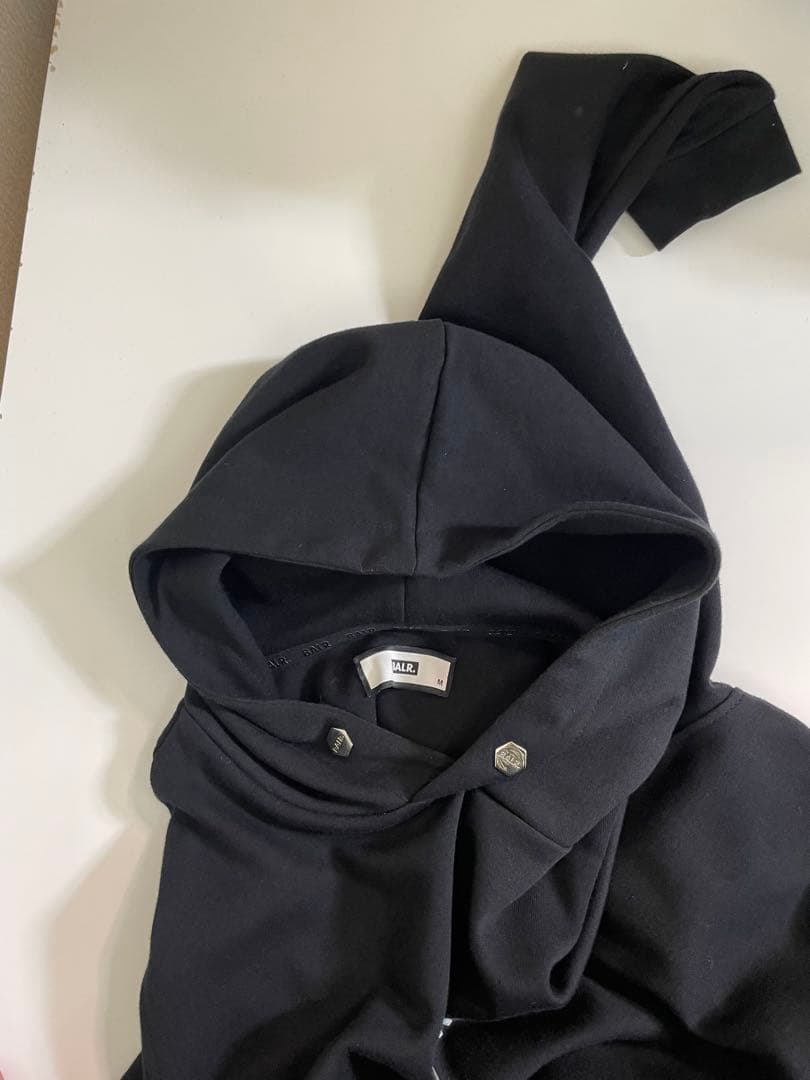 BALR. ボーラー サイドジップ スウェット プルオーバー パーカーサイズM