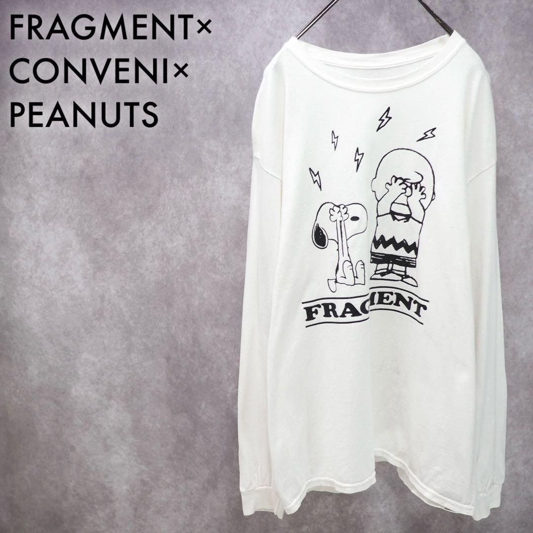 FRGMT×CONVENI×PEANUTS｜L/S Tee（White・M）