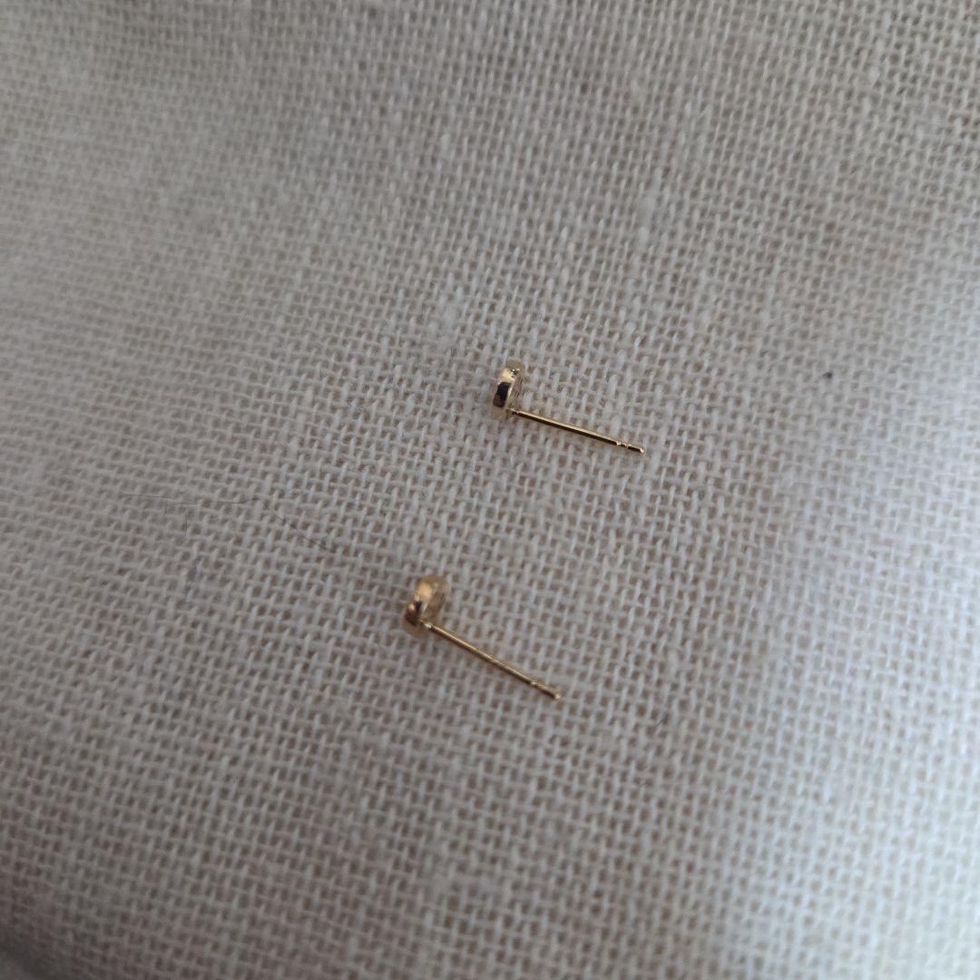 ete K18YG K10YG ブリリアント ダイヤ ピアス