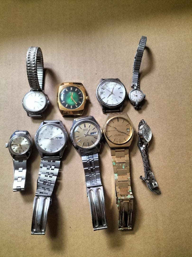 手巻き時計９個