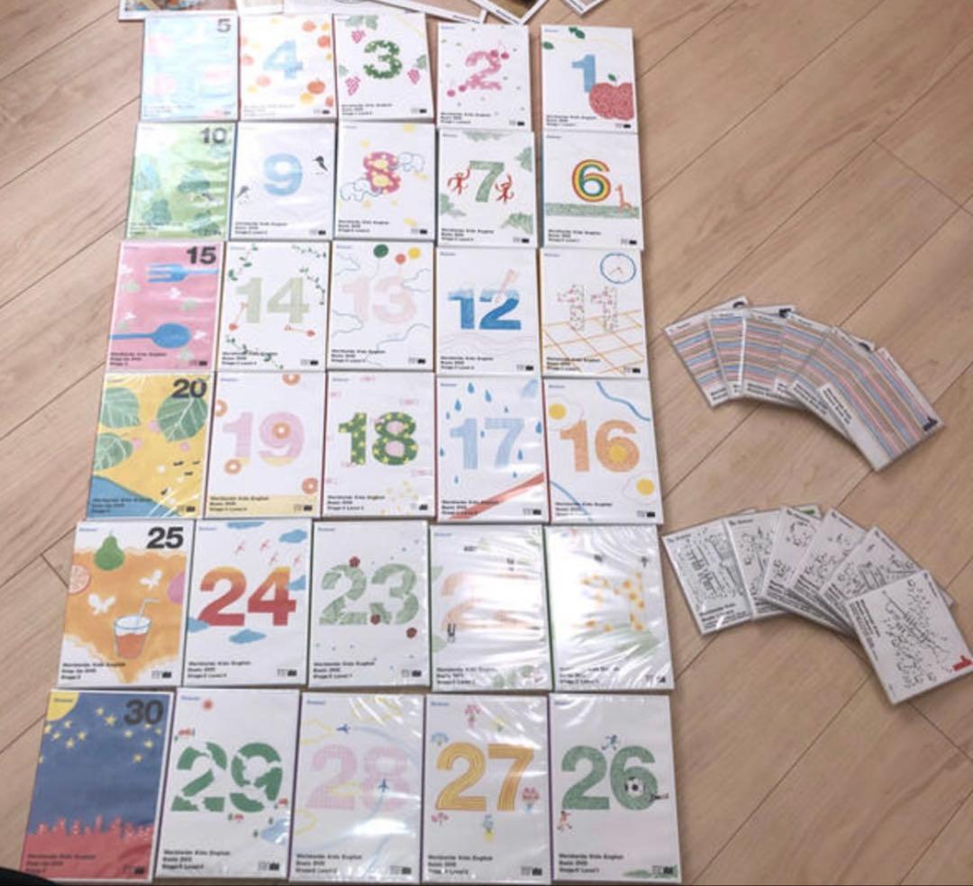 ワールドワイドキッズ DVD Stage 1〜6 CD12枚