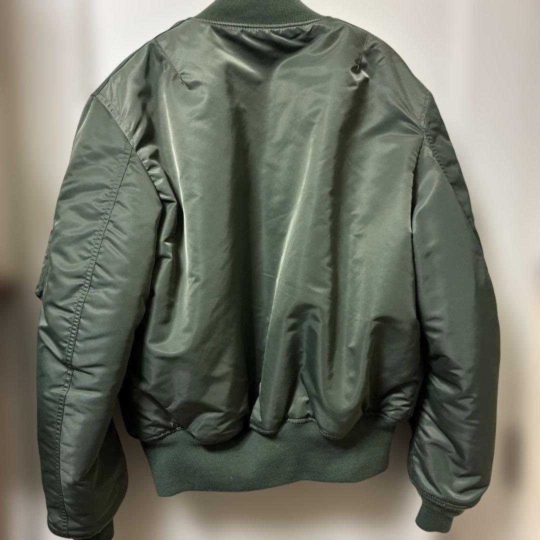 VALLEY APPAREL MA-1フライトジャケット オリーブグリーン