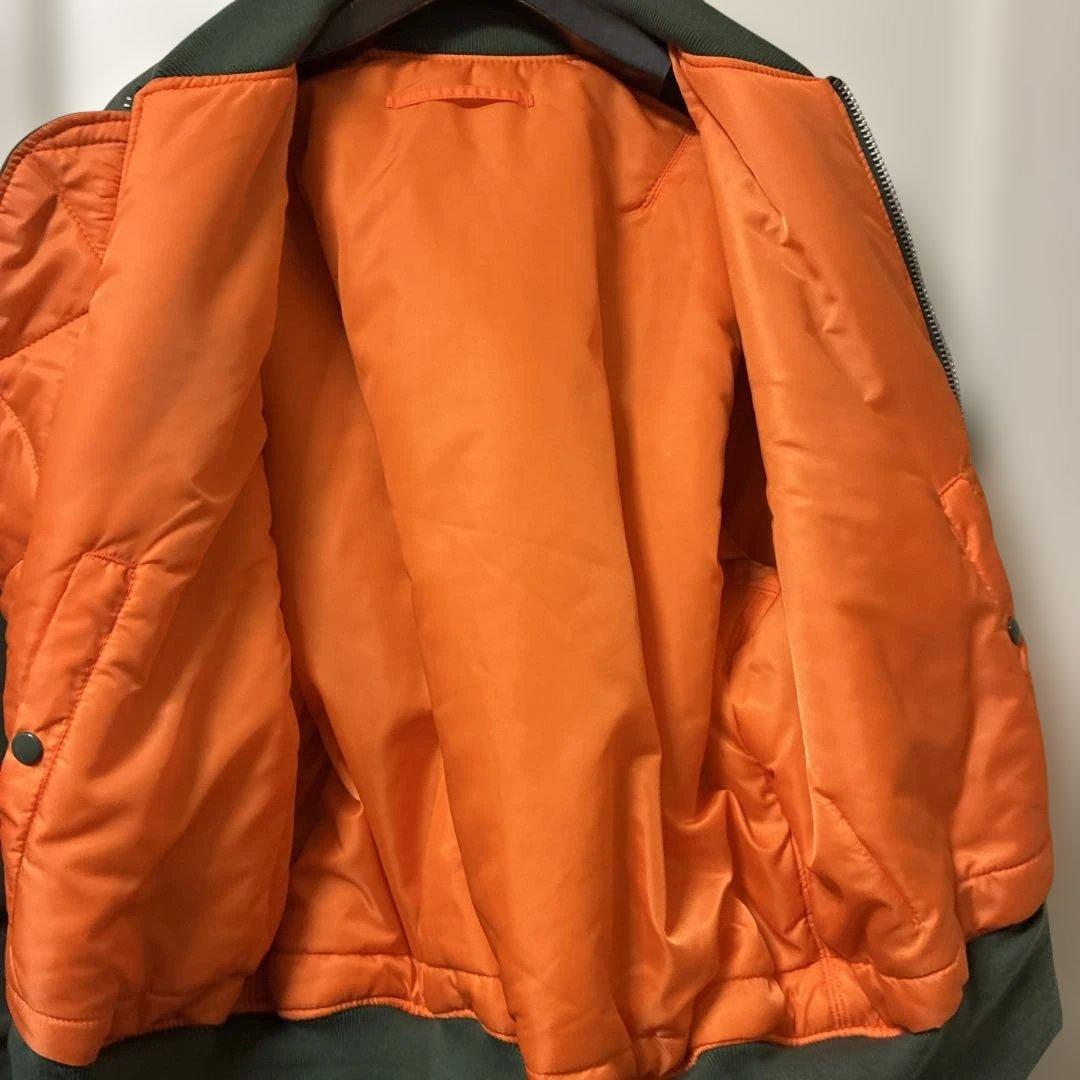 VALLEY APPAREL MA-1フライトジャケット オリーブグリーン