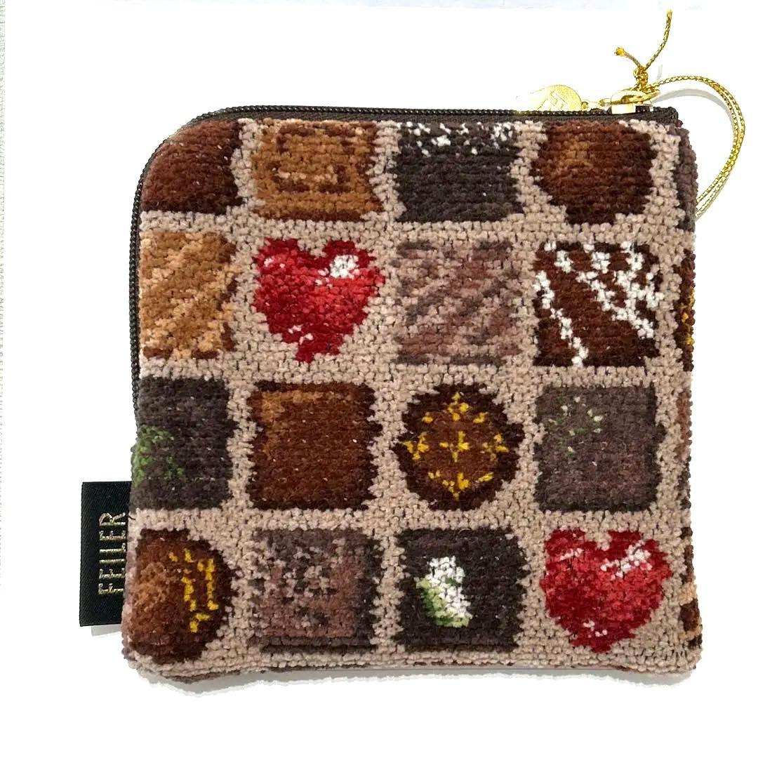 ⭐︎新品⭐︎フェイラーコフレドゥショコラポーチ未使用レア完売品両面ハート２つずつあり