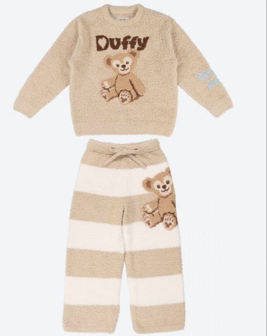 期間限定値下　ダッフィー ジェラートピケ ルームウェア　ジェラピケ レア