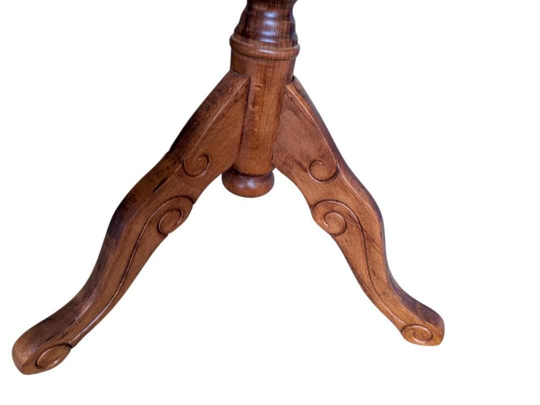 象嵌 サイドテーブル 丸テーブル コーヒーテーブル クラシカル家具